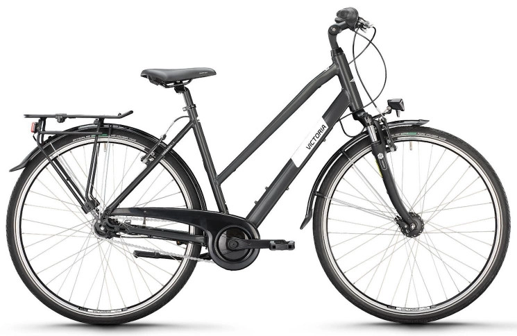 VICTORIA Trekkingfiets TREQANA 1 №1 28"/50cm-M/7/carbonietgrijs/02920873