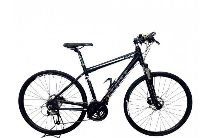 Herenfiets Scott Cross 28"/48cm/zwart