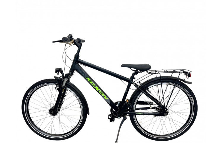 Boys bike Noxon RAD SWEEPER HE 26"/38cm FG/ND 7GG BLACK MATT