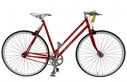 Damesfiets Fit for Free Fitness 28"/51cm/Rood