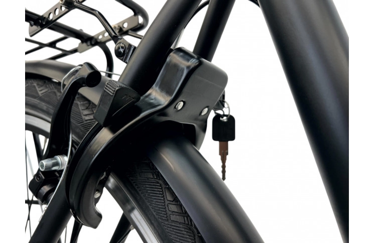 Damesfiets Altec Verona 28inch 56cm 7s Mat Zwart