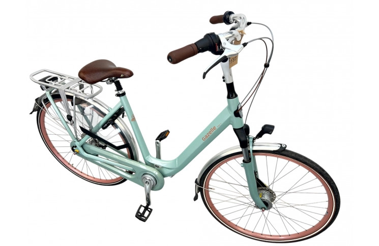 Damesfiets Gazelle Orange C7+ blue/28/al/sity/28/f53