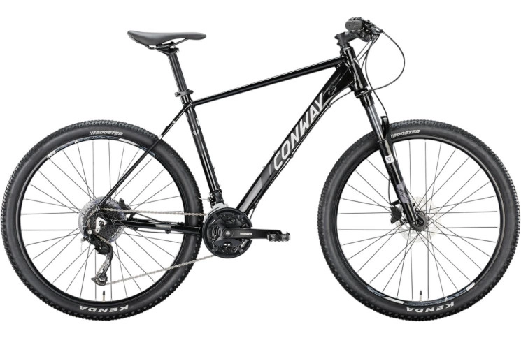 CONWAY MTB Hardtail MS 5.7 27.5"/51cm-L/27/black metallic - silver matt/02891075