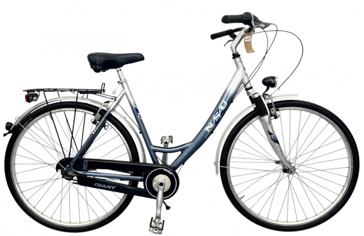 Damesfiets NSU 28" 56 blauw-grijs