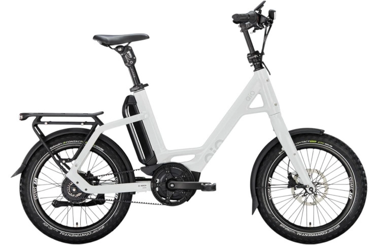 QiO Elektrische compactfiets EINS P-E №1 20"/48cm/enviolo traploos/kristalwit/02652049
