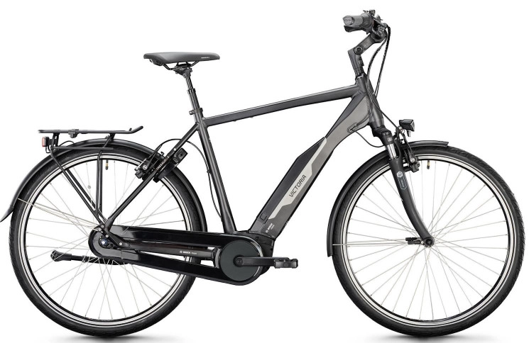 VICTORIA Electric trekking bike TRESALO 5 28"/53cm-M/7/cosmos anthracite matt/02984370