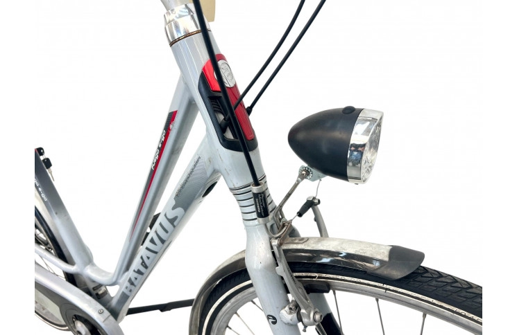 Woman's bicycle Batavus Fuego w/silver/sity/al/28/53