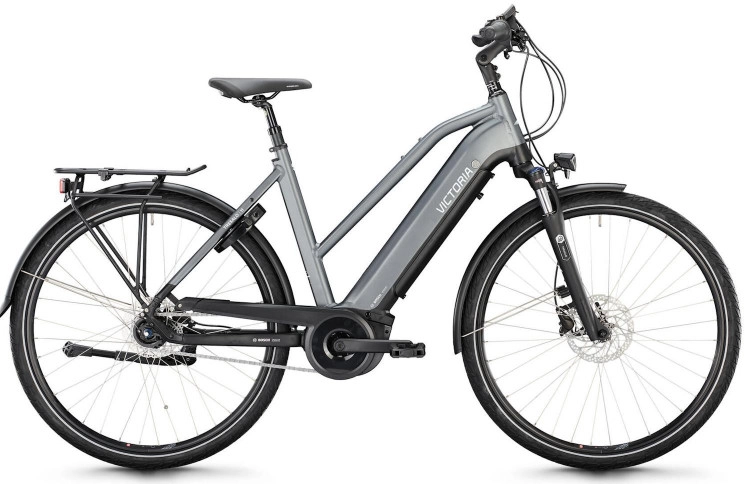 VICTORIA Electric trekking bike TRESALO 11 №1 28"/53cm-L/7/carbonite grey matt/02920202