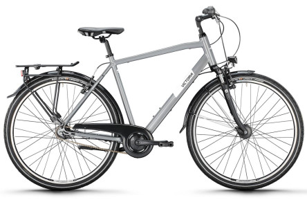 VICTORIA Trekkingfiets TREQANA 3 28"/56cm-L/8/asgrijs/02985778