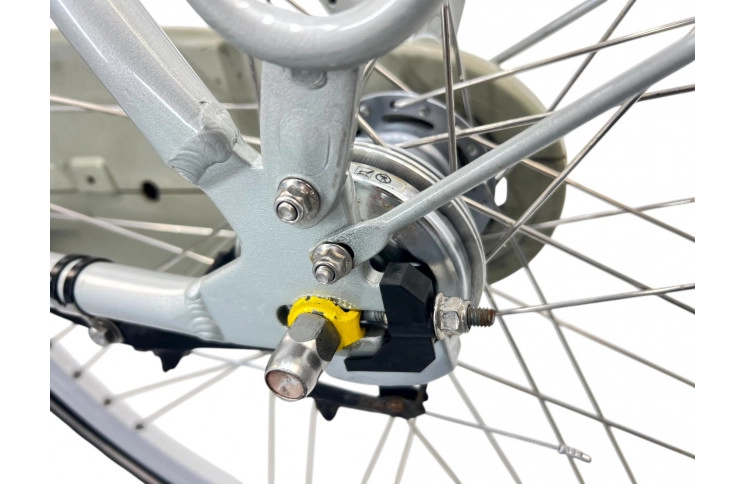 Woman's bicycle Gazelle Xanta W/al/grijs-blauw/28/stad/f53