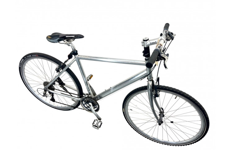 Herenfiets Silver 28"/51cm/grijs