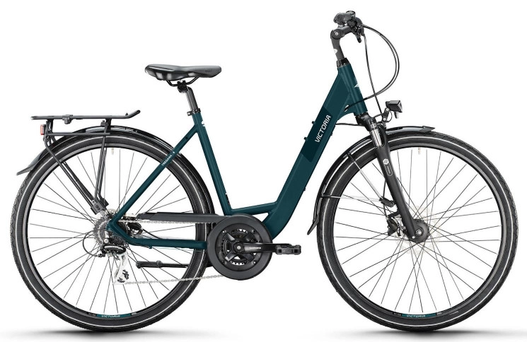 VICTORIA Trekkingfiets TREQANA 6 №1 28"/46cm-S/9/lapisblauw mat/02921272