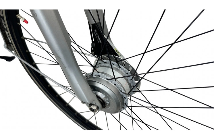 E-Bike Cortina Ecomo 28"/50cm/Donker-grijs/438Wh Panasonic LI-lon