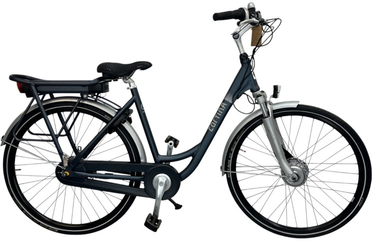 E-Bike Cortina Ecomo 28"/50cm/Donker-grijs/438Wh Panasonic LI-lon