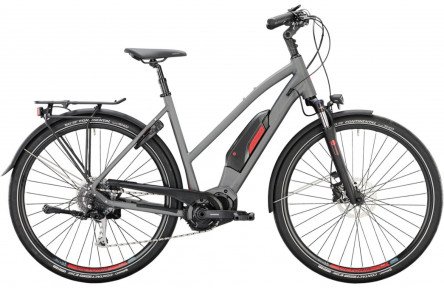 VICTORIA Elektrische trekkingfiets eTouring 6.4 28"/48cm-S/9/carbonietgrijs mat/02977585