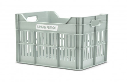 Recycled Bike Crate Urban Proof Click 30 Liters - Misty Mint Green