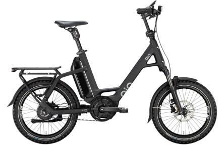 QiO Elektrische compactfiets EINSx P-E №1 20"/48cm/enviolo traploos/nachtzwart mat/02652074