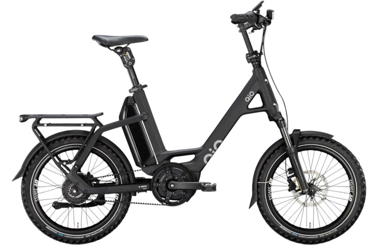 QiO Elektrische compactfiets EINSx P-E №1 20"/48cm/enviolo traploos/nachtzwart mat/02652074