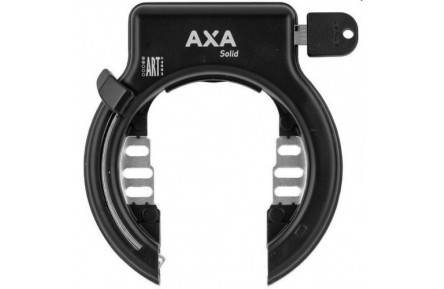 Slot Axa Solid Spatbord Bevestiging, Zwart