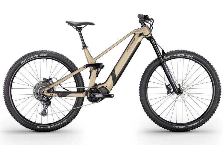 CONWAY Electric MTB Full-Suspension eWME 2.0 №2 29"/44cm-M/10/desert matt - black matt/02811048