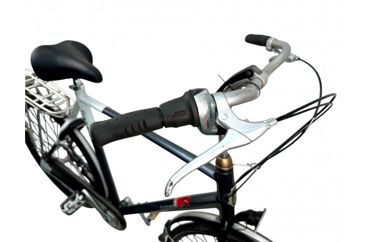 Herenfiets Gazelle Eclipse 28"/65cm/Wit-grijs