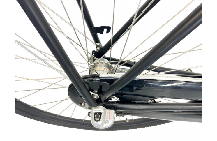 Damesfiets Cortina 28" L/57 zwart matt W/N