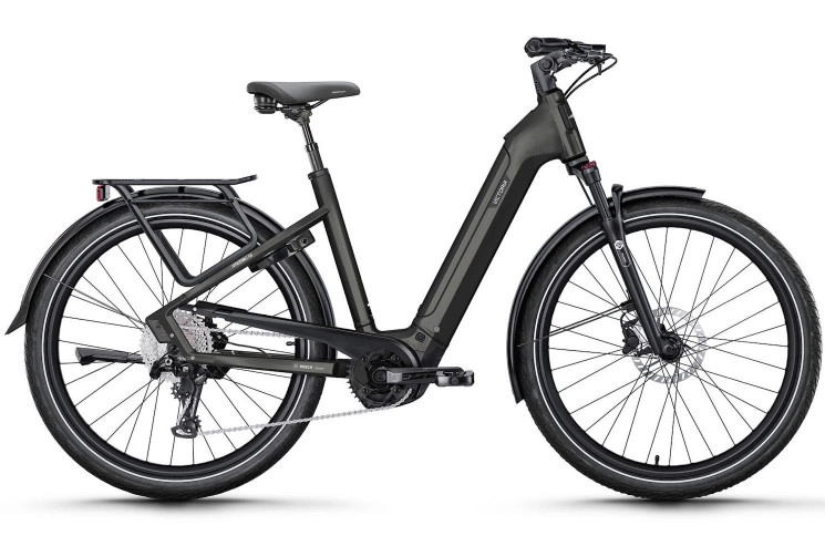 VICTORIA Elektrische trekkingfiets Utilyon 16 №1 28"/52cm/11/onyxgrijs mat/02921150