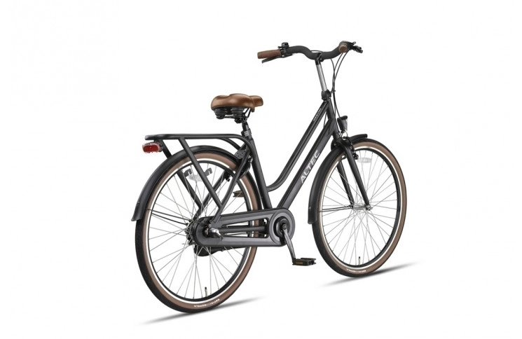 Damesfiets Altec Manta 28"/55 cm/Zwartmat/284431