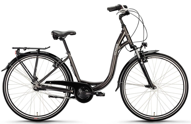 VICTORIA Stadsfiets CLASSIC 7 28"/45cm-S/7/rookkleurig antraciet/02984938