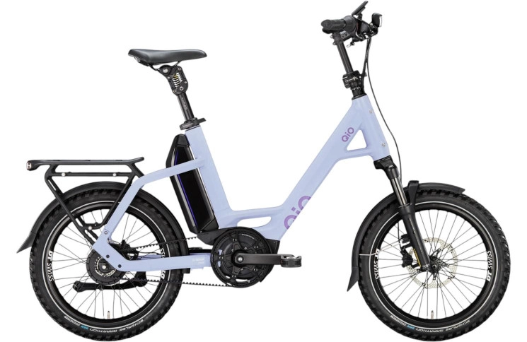 QiO Elektrische compactfiets EINSx P-E №1 20"/48cm/enviolo traploos/zoete lavendel mat/02652079