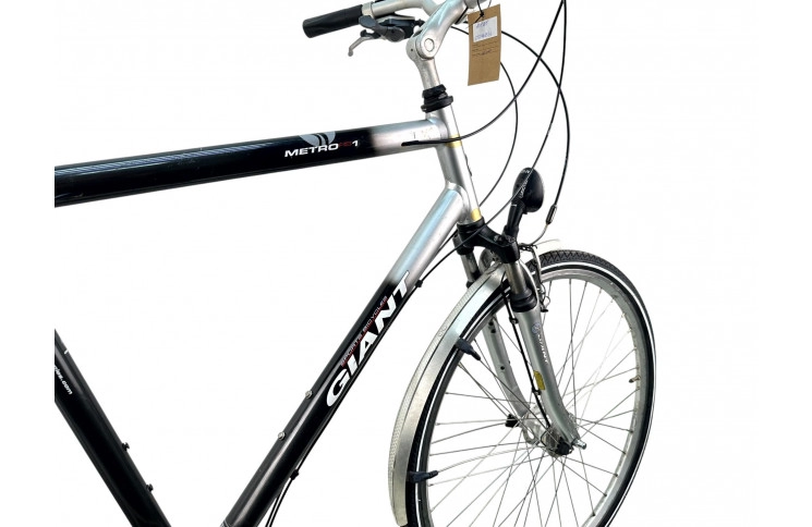 Herenfiets Giant Metro 28"/60cm/Zwart-grijs