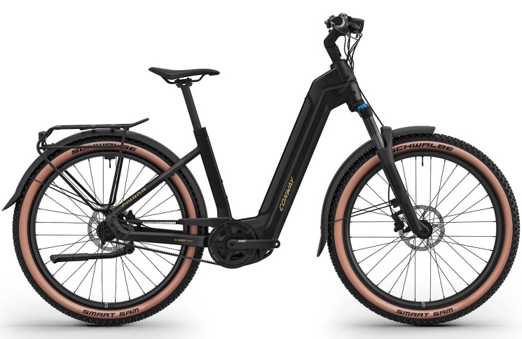 CONWAY Elektrische SUV Cairon C 1.0 B RBN 600 №1 27.5"/41cm-S/8/zwart - goud/02810699