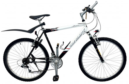 Herenfiets Concept Arrow H/zwart-wit/al/26/sport/f51cm