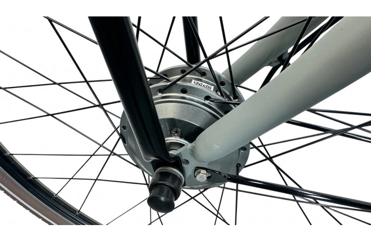 Damesfiets Avalon E-Cargo N7 28"/50cm/Grijs/36V 15Ah 540Wh