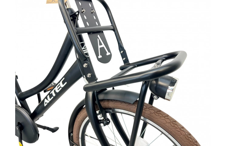 Meisjesfiets Altec Urban 22"/37 cm/Mat Zwart/22050