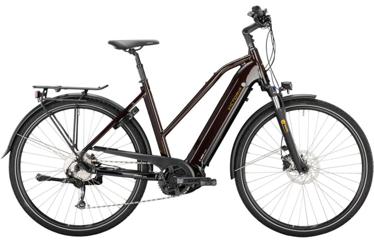 VICTORIA Elektrische trekkingfiets eTrekking 12.8 28"/48cm-M/9/knapperig bruin/02976868