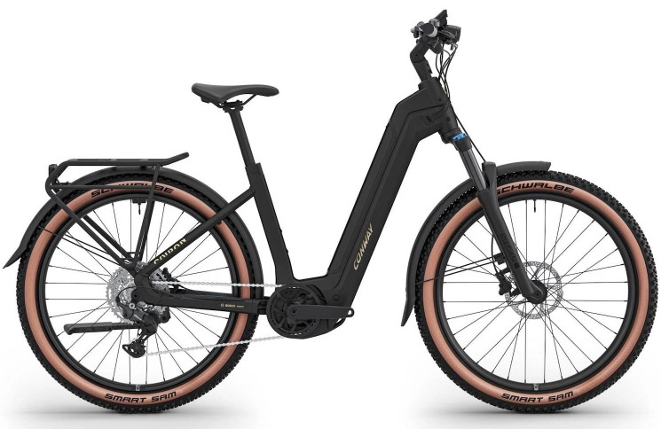 CONWAY Elektrische SUV Cairon C 1.0 800 №1 27.5"/49cm-L/9/zwart - goud/02811017