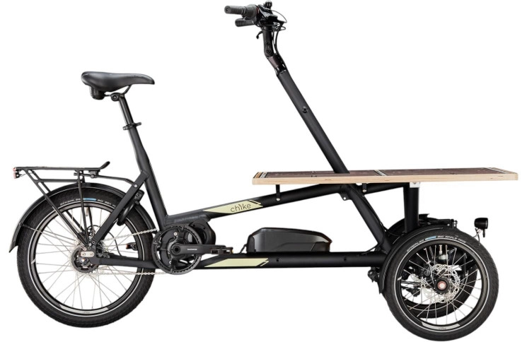 chike Elektrische cargofiets e-Cargo SE №1 16"-20"/50cm/5/schwarz - zand mat/02301009
