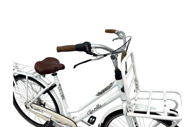 Woman's bicycle GAZELLE MISS GRACE white/28/tr/w/al