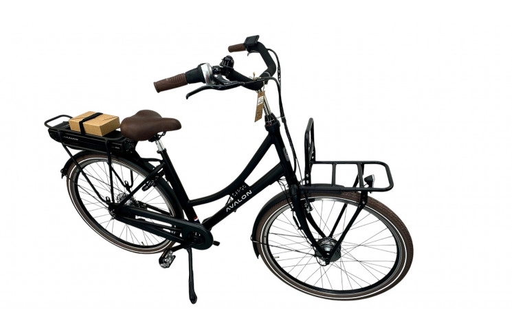 Damesfiets Avalon E-Cargo N7 28"/50cm/Zwart/36V 15Ah 540Wh