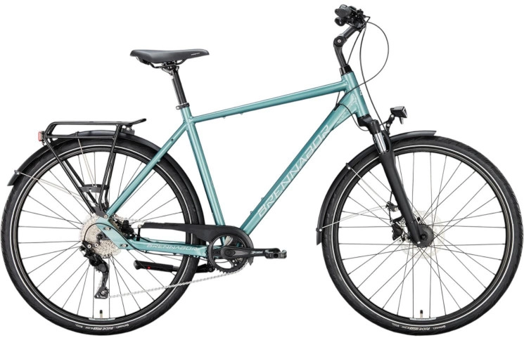 BRENNABOR Trekkingfiets T-44 28"/55cm-L/16/zilverblauw - silverstar/02507002