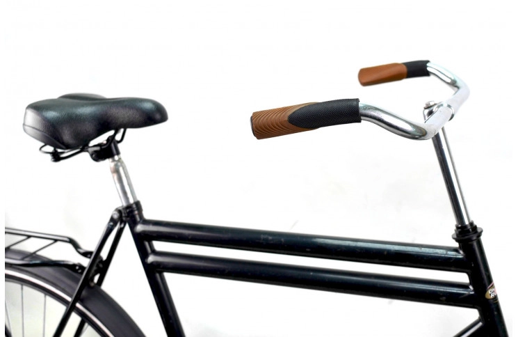 Man`s bike On The Road