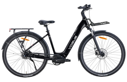 VOGUE E-BIKE PANTHEON 28"/46cm/Mat-zwart/15Ah/540Wh/ANANDA M80/80Nm