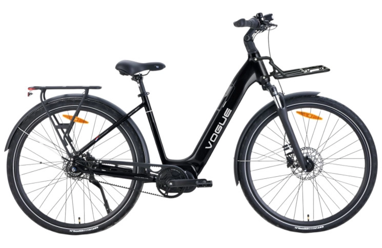 VOGUE E-BIKE PANTHEON 28"/46cm/Mat-zwart/15Ah/540Wh/ANANDA M80/80Nm