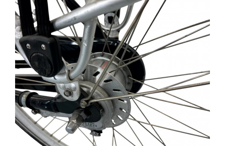 Herenfiets City Star m/silver/28/al/sity