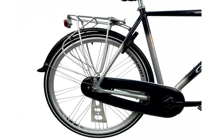 Herenfiets Gazelle Chamonix 28"/60cm/zwart-grijs