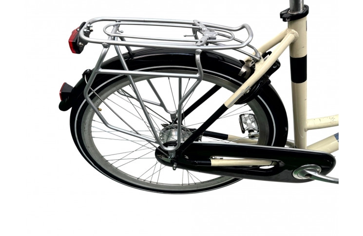 Damesfiets Batavus Lyng 28"/56cm/Blauw-zwart-wit