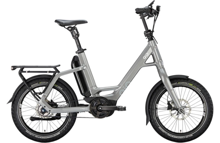 QiO Elektrische compactfiets EINS P-5 №1 20"/48cm/5/loodmetaal/02652032