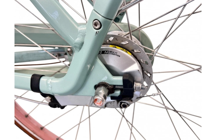 Woman's bicycle Gazelle Orange w/blue/28/al/sity/f49