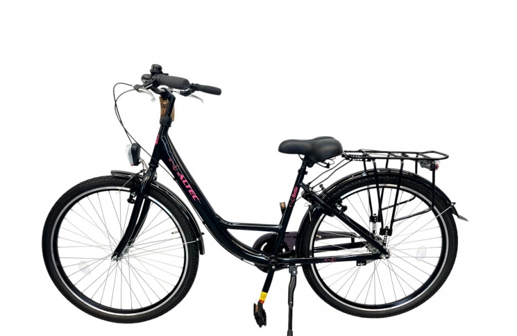 Damesfiets Altec Belle 26"/40 cm/Zwarte Zalm/25842